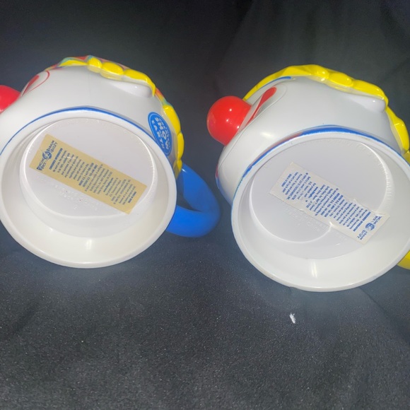 🤡Clown mugs,Barnum and Bailey,plastic,have only been used as decoration, 🤡 - Picture 5 of 14